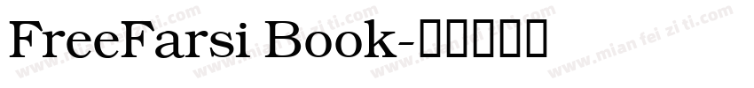 FreeFarsi Book字体转换